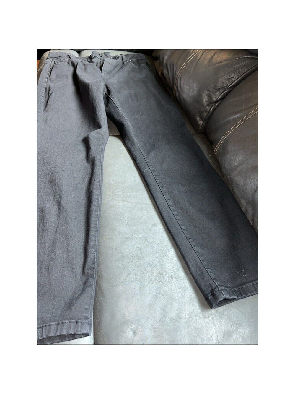 Buffalo David Britton Womens Mollie High Rise Stretch Skinny Black Size 12 Jeans